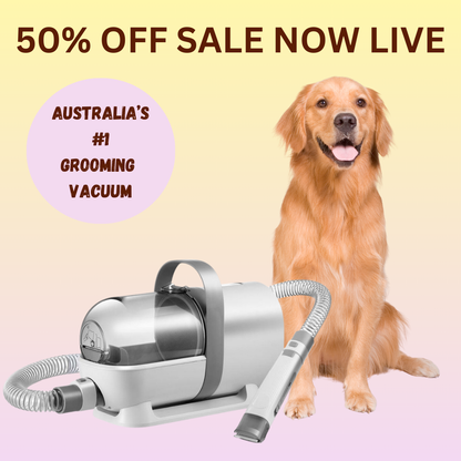 Hairy Hound-Dog Grooming Vacuum