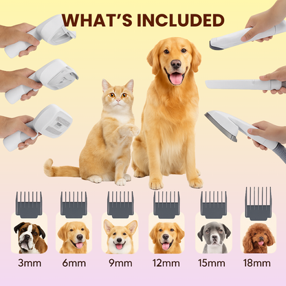 Hairy Hound-Dog Grooming Vacuum